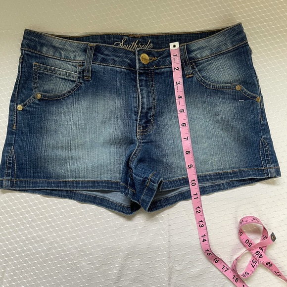 Juniors Southpole Denim Short Shorts - Picture 11 of 11